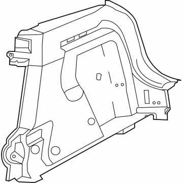 Audi 89E-863-879-F-FIK Quarter Trim