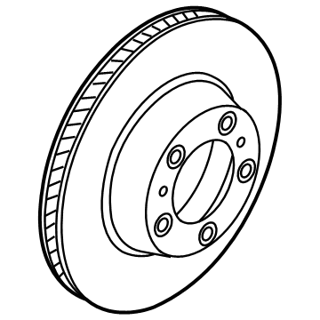 2024 Audi e-tron GT Brake Disc - 9J1-615-301-B