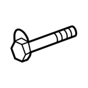 Audi WHT-007-090-A Rear Lateral Arm Adjust Bolt