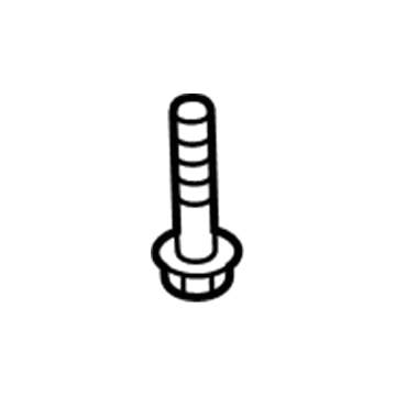 Audi N-911-741-01 Suspension Support Rear Bolt