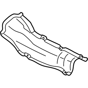 2002 Audi TT Exhaust Heat Shield - 1J0-803-311-J