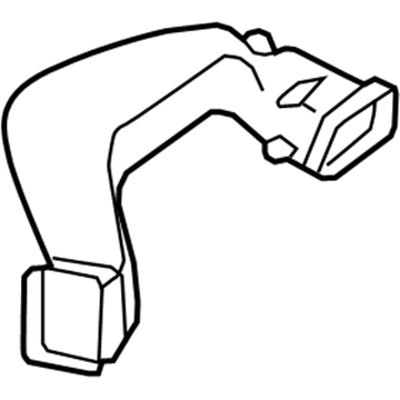 Audi 8W1-819-656-A Supply Duct