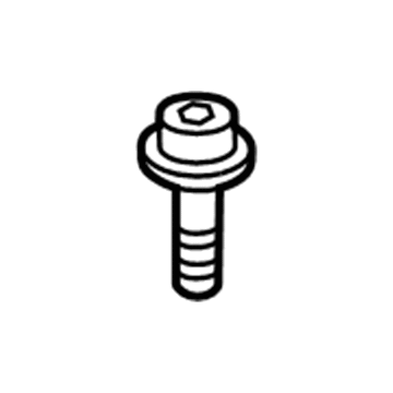 2005 Audi A4 Quattro Headlight Screws - N-911-182-01