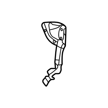Audi 4J3-809-029 End Plate