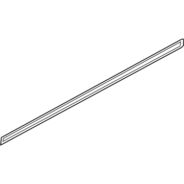 2008 Audi A4 Door Moldings - 8H0-853-954-GRU