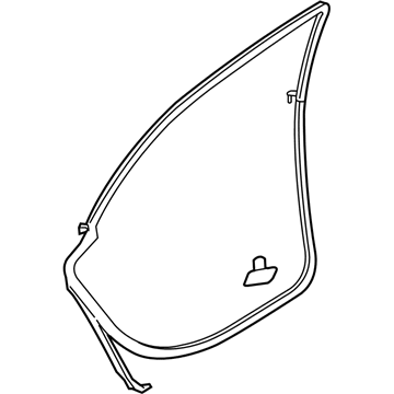 2002 Audi A4 Weather Strip - 8E0-839-911-N