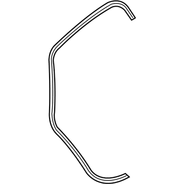2002 Audi A4 Weather Strip - 8E5-833-721-F