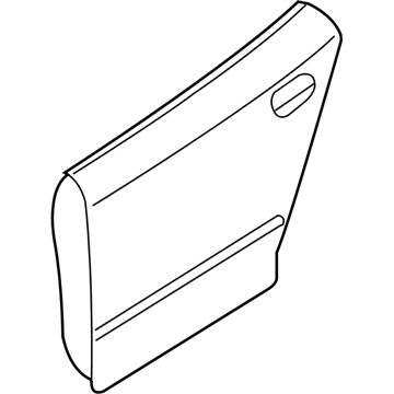 Audi 8E0-833-051 Door Shell