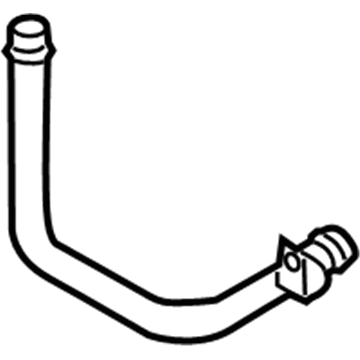 2010 Audi Q7 Radiator Hose - 7L6-121-065-AC