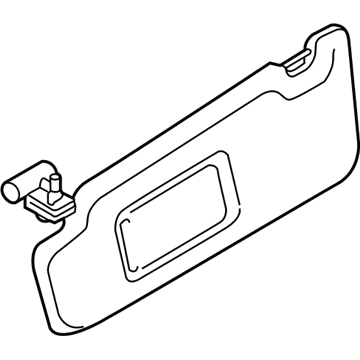 Audi 8V7-857-551-Q-24A Visor