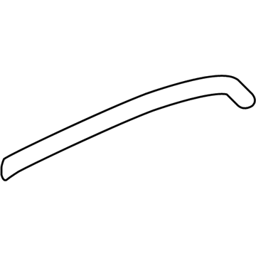 2016 Audi A8 Quattro Door Moldings - 4H4-853-907-B