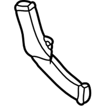 Audi 4B0-857-075 Lower Air Duct