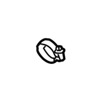 Audi N-106-198-01 Lower Pressure Hose Clamp