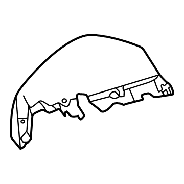 Audi 971-882-349-A Support Plate