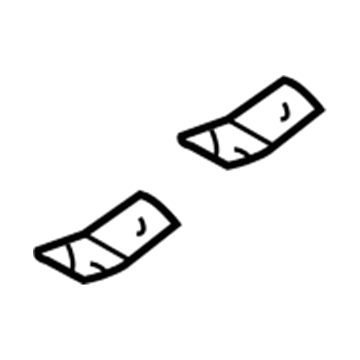 Audi 8E9-861-711-B Tie Plate