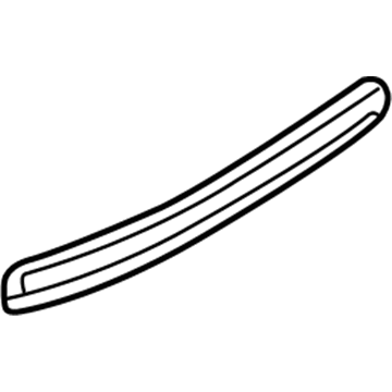 Audi 8E9-864-483-C-1CT Rear Trim Panel
