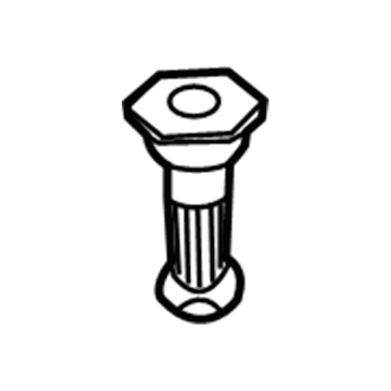 Audi 8E0-803-899-C Mount Bolt Nut
