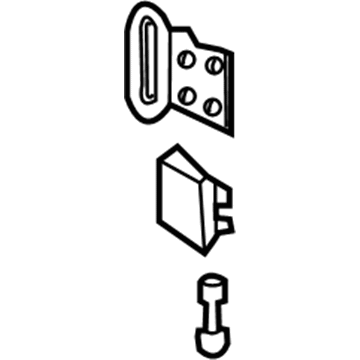 Audi 8E9-861-790-A-6PS Front Bracket