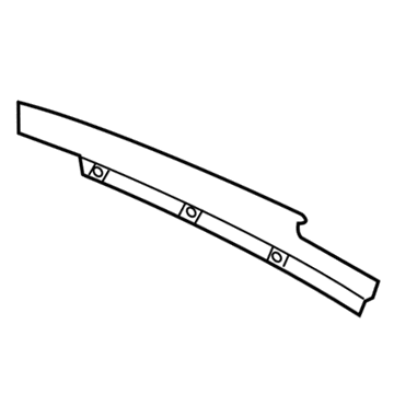 Audi 8R0-837-901-P-5FQ Applique