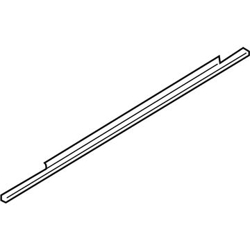 2010 Audi Q5 Weather Strip - 8R0-837-478-D