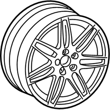 2007 Audi S8 Alloy Wheels - 4E0-601-025-AT