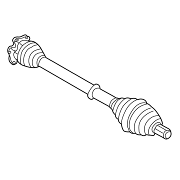 2002 Audi A4 Axle Shaft - 8E0-407-451-HX