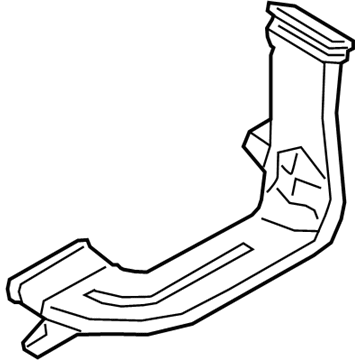 Audi 4N0-819-803-D Outer Duct