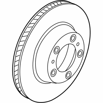 2024 Audi e-tron GT Brake Disc - 9Y0-615-601-B