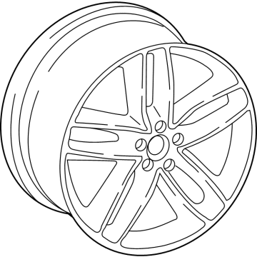 2017 Audi Q7 Alloy Wheels - 4M0-601-025-S
