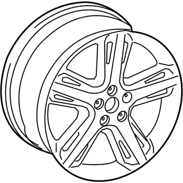 2015 Audi A3 Quattro Alloy Wheels - 8V0-601-025-AP