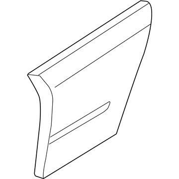 Audi 8P4-833-051-A Door Shell