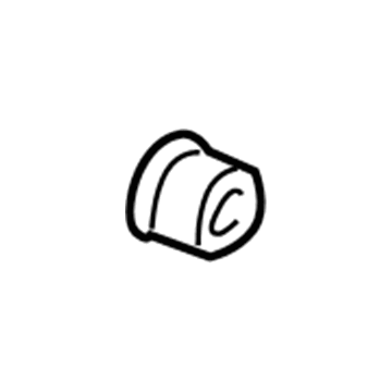 Audi 4A0-867-365 Corner Trim Grommet