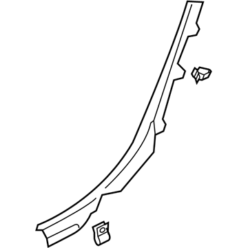 Audi 4K8-867-767-4PK Rear Sill Plate