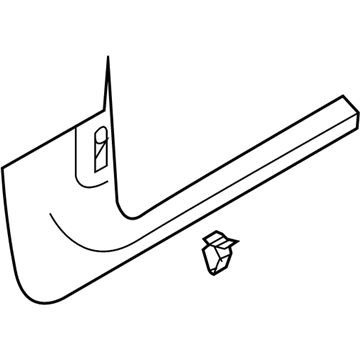 Audi 4K1-867-271-1LX Cowl Trim