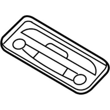 Audi 8J0-947-133-G-6PS Lamp Bezel