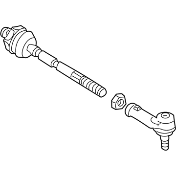 Audi 701-419-804-F Tie Rod
