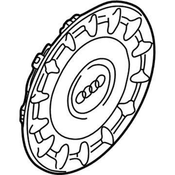 1998 Audi A4 Quattro Wheel Bearing Dust Cap - 8D0-601-147-B-Z17