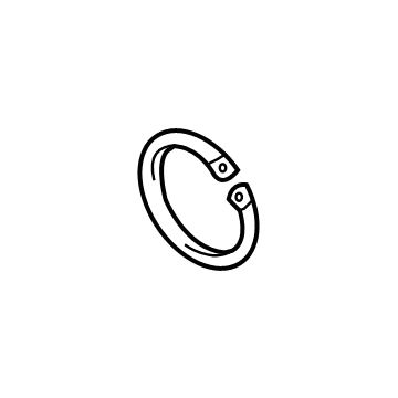 Audi 0ME-311-520 Drive Shaft Lock Ring