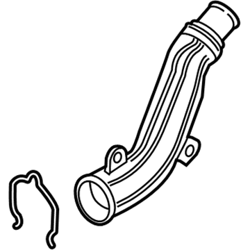 Audi 1K0-145-840-AF Connector Pipe