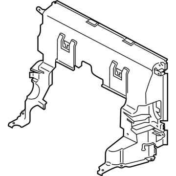 Audi 4KE-121-291-B Upper Duct