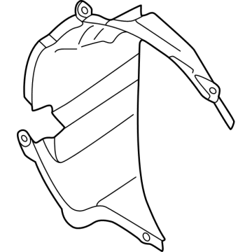 Audi 9J1-121-673-A Duct