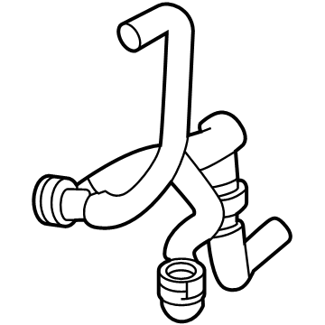 Audi 8W0-122-449-CR Hose Assembly