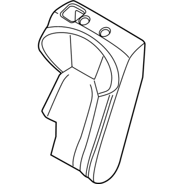 Audi 4J3-885-806-B-IQK Seat Back Cover