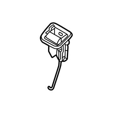 Audi 9J1-885-682-5Q0 Release Handle