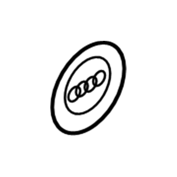 2002 Audi A4 Quattro Wheel Bearing Dust Cap - 8E0-601-165-7ZJ