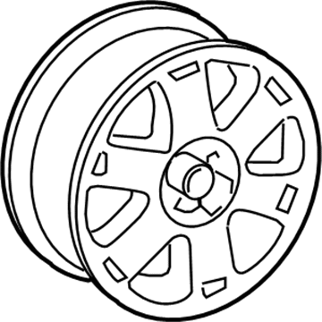 2005 Audi A4 Alloy Wheels - 8E0-601-025-L-Z17