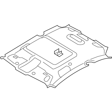 Audi 8T0-867-501-A-V48 Headliner