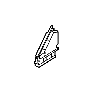 Audi 83A-867-367-A Corner Trim Seal