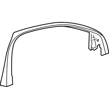 Audi 4H0-867-609-B-4PK Frame Trim