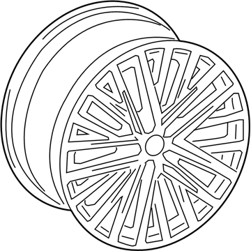 2021 Audi S8 Alloy Wheels - 4N0-601-025-BF
